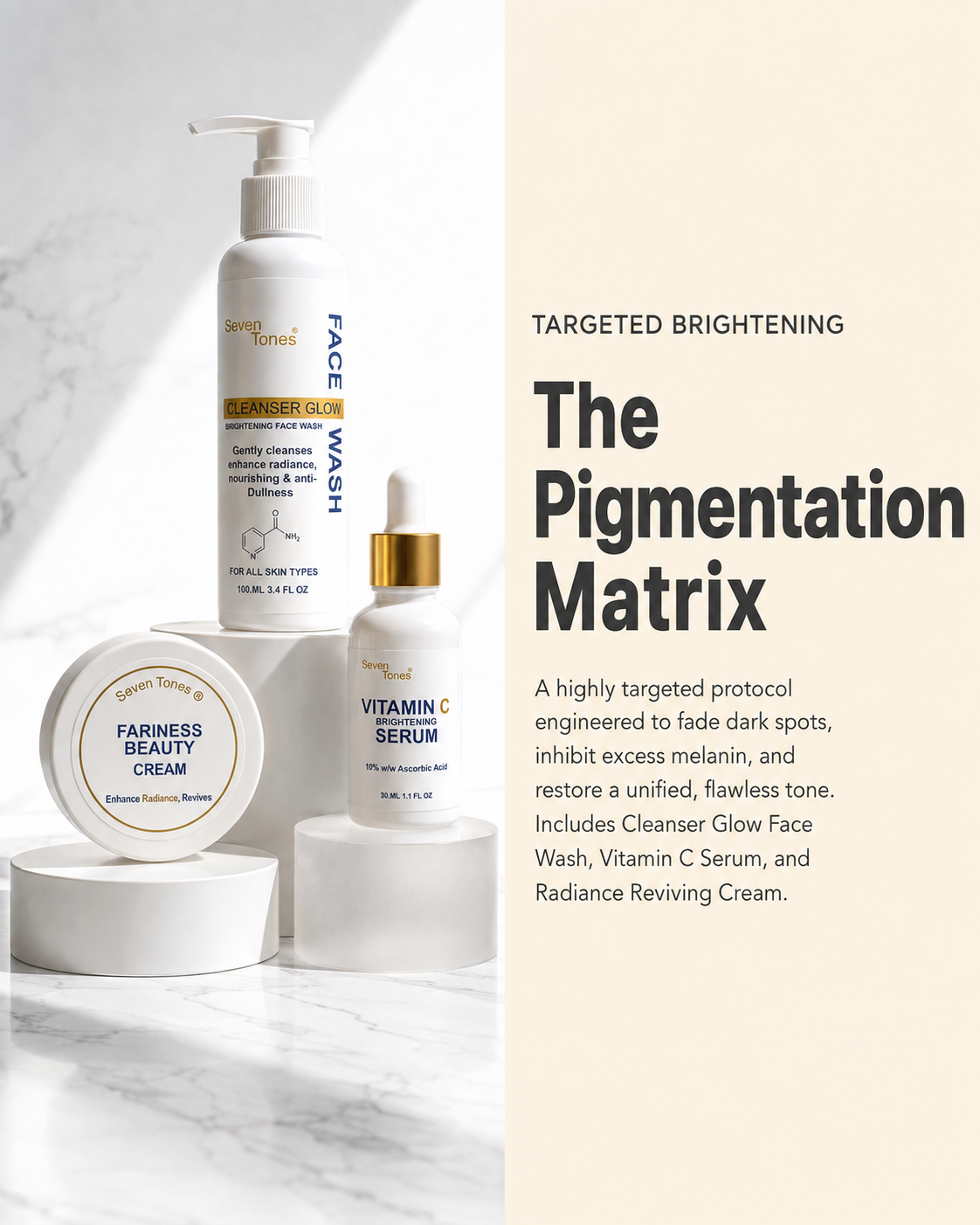 The Pigmentation Matrix (Advanced 3-Step Routine)
