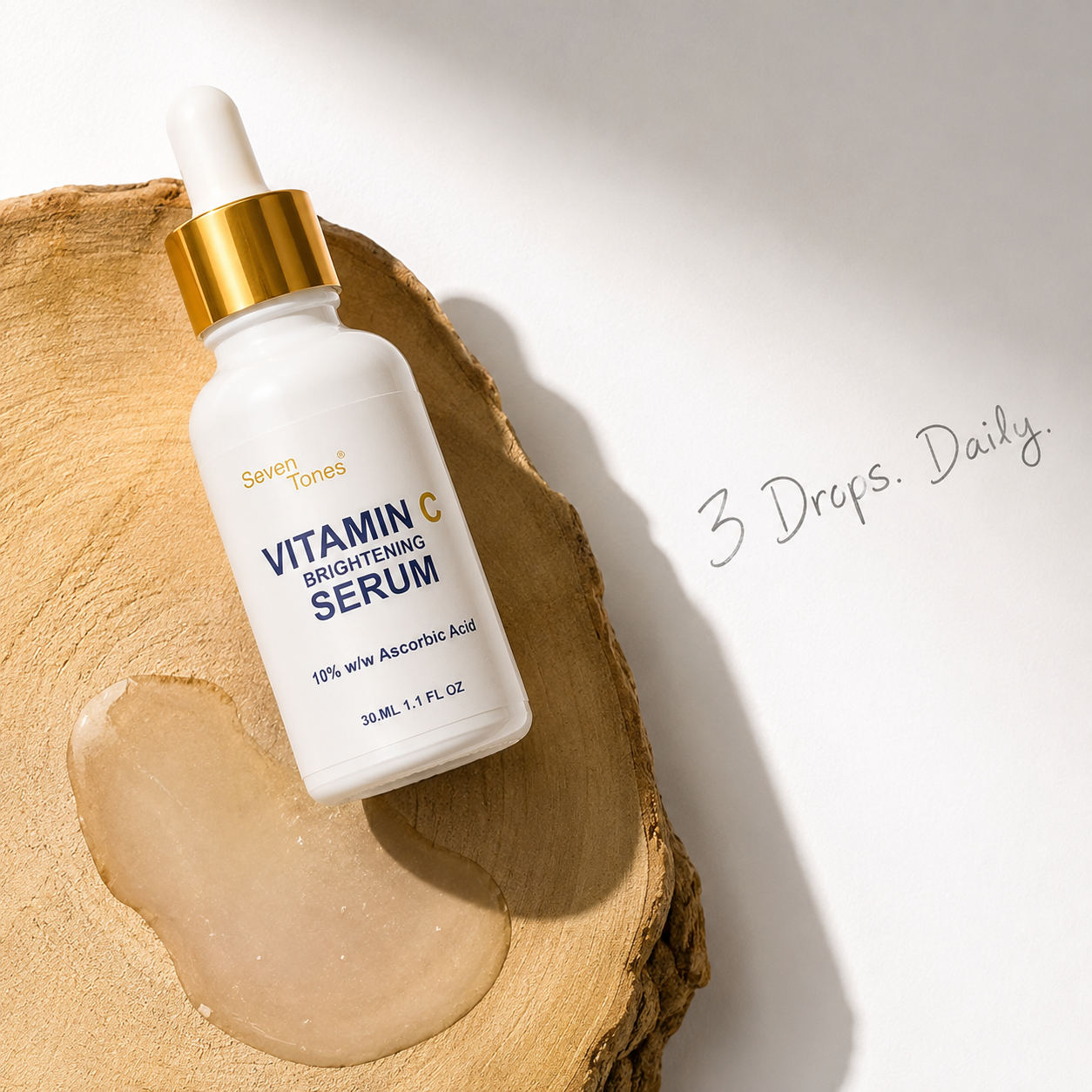Vitamin C Serum (10% L-Ascorbic Acid) Seven Tones